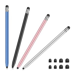 Tablet-Stift Mixoo Touchscreen Stift 4 Stück Stylus Pen, 2-in-1