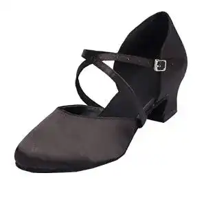 Tanzschuhe minitoo damen latein salsa cross strap niedriger absatz