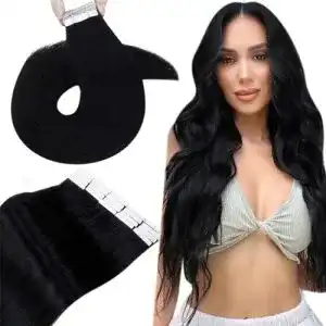 Tape extensions hetto remy extensions tape echthaar schwarz