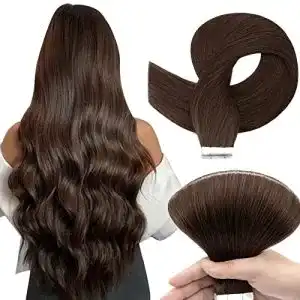 Tape extensions tess tape extensions echthaar 4 braun 40 cm