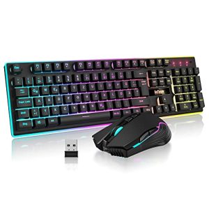 Tastatur-Maus-Set RedThunder K10 Wireless Gaming Keyboard and Mouse - tastatur maus set redthunder k10 wireless gaming keyboard and mouse