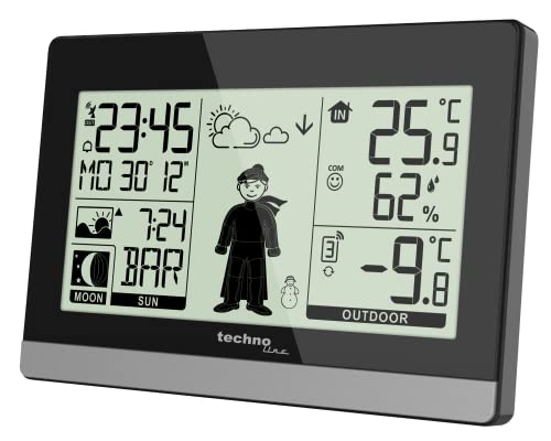 Technoline-Wetterstation Technoline WS9612 moderne Wetterstation