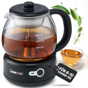 Teekocher Clatronic ® kabelloser für 8-10 Tassen Tee | Teekanne