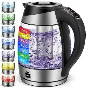Teekocher for me forme glas wasserkocher 18 temperatureinstellung