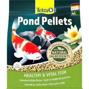 Teichfutter tetra pond pellets hauptfutter fuer alle teichfische