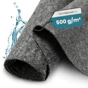 Teichvlies teichvision 500g vlies fuer teich pool 4m x 2m