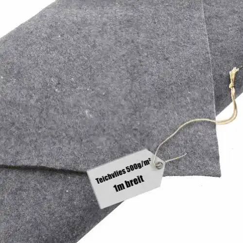 Teichvlies 500g/m² für 8m² in 1m Breite