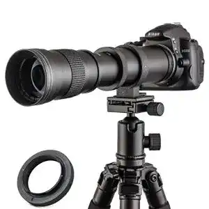 Teleobjektiv jintu 420 800mm f 8 3 zoom linsen manuelle mf fuer canon