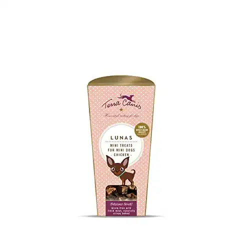 Terra Canis Huhn Mini Treats Lunas 100g für kleine Hunde