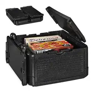 Thermobox relaxdays fuer essen klappbare isolierbox mit deckel