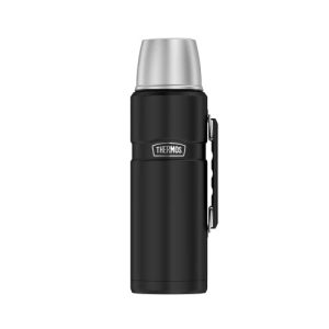 Thermoskanne Thermos STAINLESS KING BEVERAGE BOTTLE 1,2l, black mat
