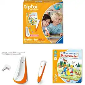 Tiptoi ravensburger starter set plus 00159 stift und buch