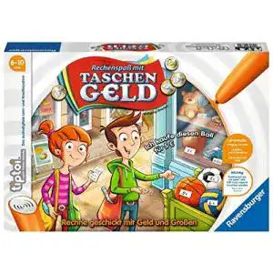 Tiptoi ravensburger tiptoi spiel 00779 rechenspass mit taschengeld