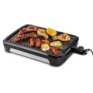 Tischgrill George Foreman Grill, Smokeless 80% weniger Rauch