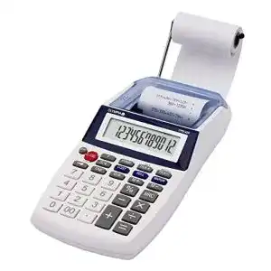 Tischrechner mit papierrolle olympia mit 12 stelliger lcd anzeige
