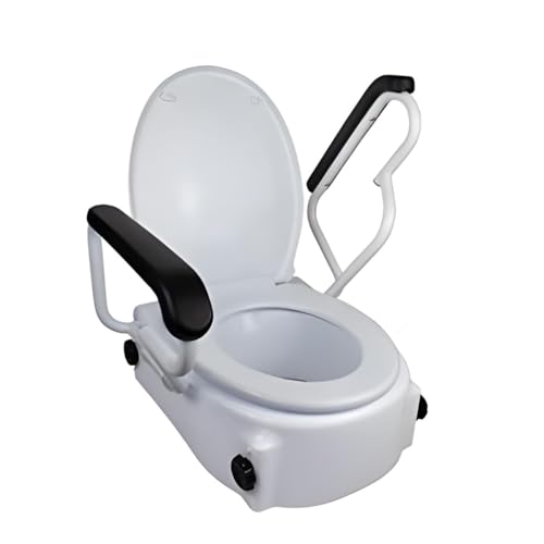 Toilettensitzerhöhung mit Armlehnen Mobiclinic ® Tajo, 19 cm