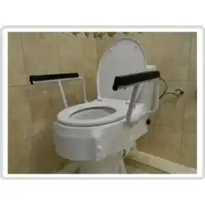 Toilettensitzerhoehung mit armlehnen teckmedi