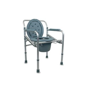 Toilettenstuhl Mobiclinic ® Mar. Aluminium, WC Stuhl - toilettenstuhl mobiclinic mar aluminium wc stuhl