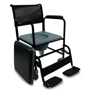 Toilettenstuhl mobiclinic mit rollen barco europaeische marke