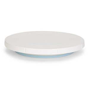 Tortendrehteller patisse Tortenplatte drehbar, Kunststoff, Weiß