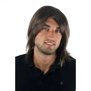 Toupet wig me up gfw892 10 herren peruecke maenner lang