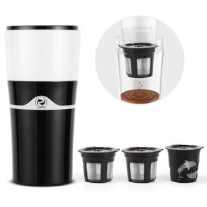 Tragbare Espressomaschine Besmall Tragbare Kaffeemaschine, Mini