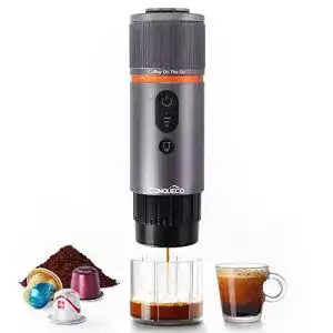 Tragbare espressomaschine conqueco kaffeemaschine