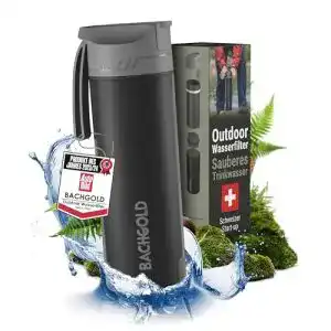 Trinkflasche mit filter bachgold profi outdoor wasserfilter