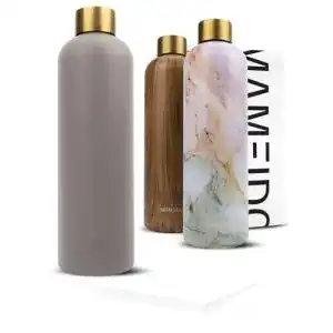 Trinkflasche ohne plastik mameido edelstahl 500ml 750ml