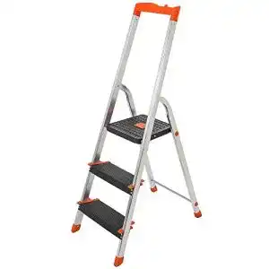 Trittleiter 3 stufen songmics leiter mit 3 stufen aluleiter 12 cm