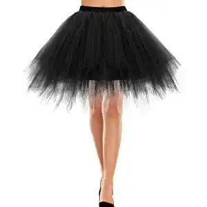 Tuellrock bbonlinedress tutu petticoat unterrock rock 50er vintage
