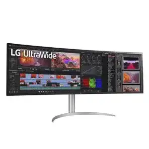 Ultrawide curved monitor lg electronics 49wq95x w aeu ips