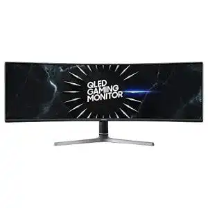 Ultrawide curved monitor samsung odyssey ultra wide dqhd