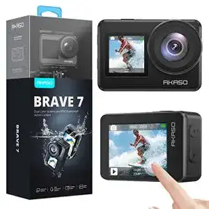 Unterwasserkamera akaso action cam 4k 20mp wifi ipx8 wasserdicht