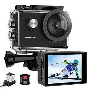 Unterwasserkamera apexcam pro action cam 4k 60fps wifi 20mp 40m