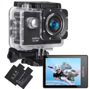 Unterwasserkamera jadfezy action cam fhd 1080p 12mp wasserdicht