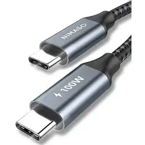 Usb c kabel nimaso usb c auf usb c kabel 1musb typ c 100w