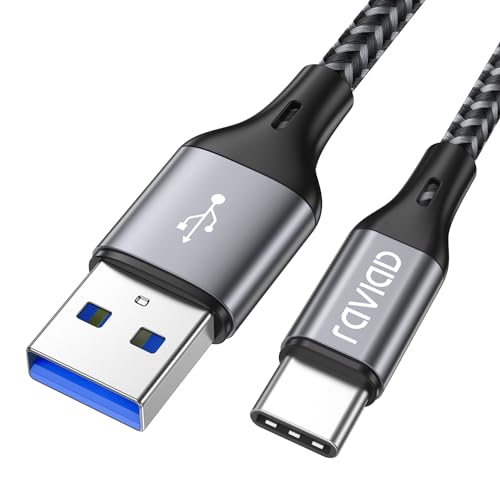 USB-C-Kabel RAVIAD USB C Kabel 1M, USB C Ladekabel, USB 3.0