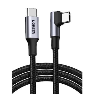 USB-C-Kabel UGREEN USB C auf USB C Kabel 100W Winkelstecker