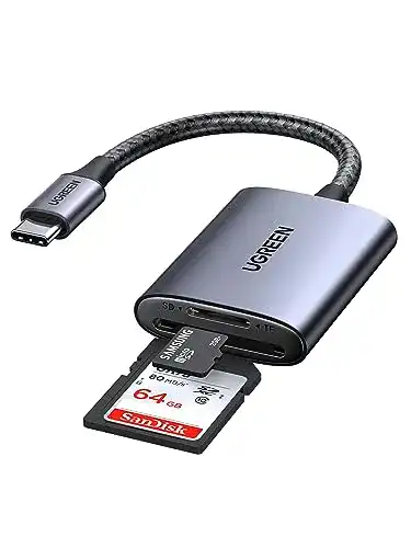 UGREEN USB-C Kartenleser für SD und Micro SD Karten mit 104 MB/s