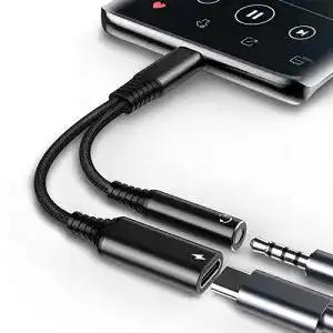 Usb c klinke adapter frcaleser usb c auf kopfhoerer klinke laden