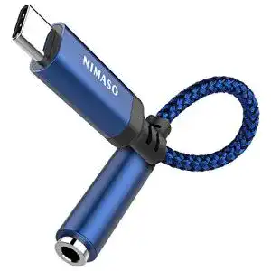 Usb c klinke adapter nimaso usb c zu 3 5mm klinkeusb c aux adapter