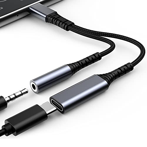 USB-C-Klinke-Adapter phoie Adapter USB C Auf Kopfhörer und Laden