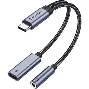 Usb c klinke adapter soomfon 2 in 1 usb c auf klinke kopfhoerer