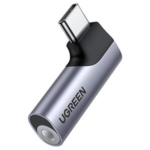 USB-C-Klinke-Adapter UGREEN USB C auf 3,5mm Klinke 90 Grad Winkel