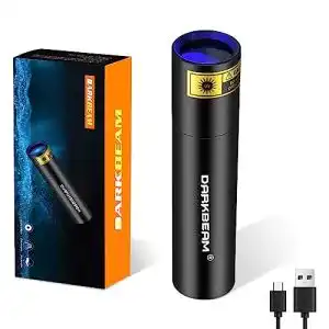 Uv taschenlampe darkbeam uv 365nm schwarzlicht aufladbar