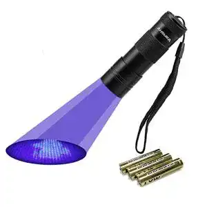 Uv taschenlampe vansky uv taschenlampe schwarzlicht 12 leds