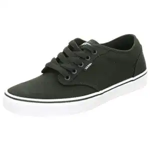 Vans vans herren atwood canvas trainers sneaker blk wht 187