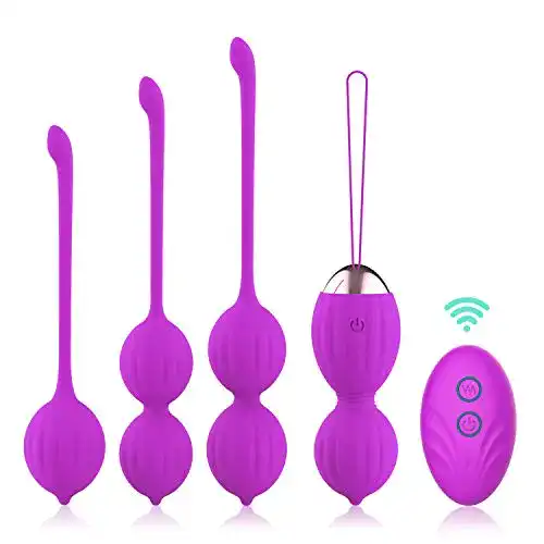 Fidech Liebeskugeln Vibro-Ei für Frauen Vibrator und Trainingshilfe