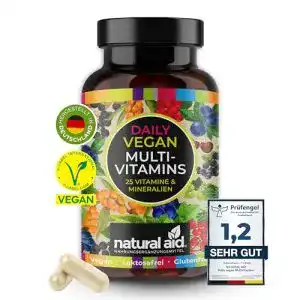 Vitamin kapseln natural aid multivitamin kapseln 100 vegan